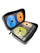 96-piece large-capacity optical disc case - Waffle fabric glossy cotton CD case picture