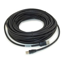 75ft USB 2.0 Active Plenum Cable Type A Male to B Male Printer Cord Black picture