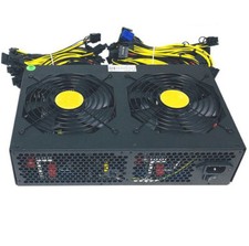 3600W ATX PSU Power Supply 180-240V 12 Card Mining Rig For   Power Mining picture