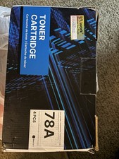 Uniwork 78A Compatible for HP Black Laser Toner Cartridge 4-Pack open box picture