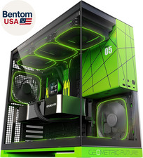 M5 Tempered Glass Mid Tower, E-ATX/ATX Gaming Case, 1.2Mm Steel, Type C, Toolles picture