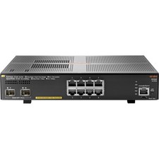HPE JL258A Aruba 2930F 8G PoE+ 2SFP+ Ethernet Switch with SFP+ picture