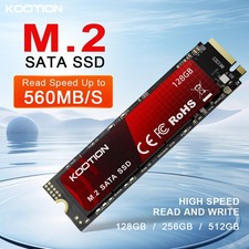 KOOTION 128G 256G 512G M.2 SATA SSD 2280 Internal Solid State Drive Up to 500M/s picture