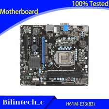 FOR MSI H61M-E33(B3) MS-7680 Motherboard Supports DDR3 16GB picture