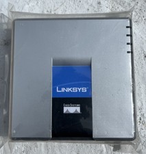 Linksys Cisco VoIP Phone Adapter Router 2 Phone Ports PAP2T Internet Phone picture