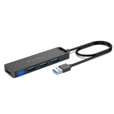 USB Hub VENTION 4-Port 3.0 1.5FT Ultra-Slim Data 1.5FT,  picture