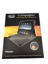 ADESSO Black Compagno Bluetooth Keyboard And Carrying Case For iPad 1 WKB2000BC picture