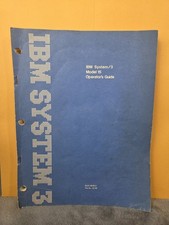 IBM System 3 Model 15 Operator's Guide 3rd Edition 1976 picture