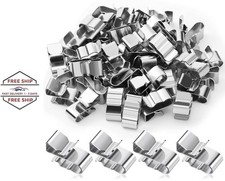 50 unidades de clips de alambre para bastidor de remolque, clips de cable metal picture