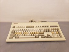 Vintage Retro Dell AT101R Mechanical PS2 Beige Keyboard picture