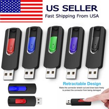 5PCS USB 2.0 Flash Drive Blank Media Memory Stick U Disk 1G,2G,4G,8G,16G,32G,64G picture