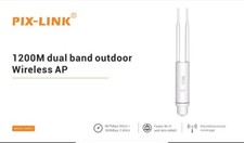 PIX-LINK Ceiling 1200Mbps Wifi Extender Outdoor Long Range picture
