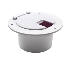 Cable Inlet Cover Round RV Cable Entry Cover Low-Sitting for Motorhome picture