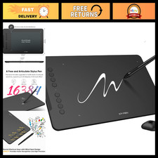 10x6 Drawing Tablet with 16K Battery-Free Stylus & 8 Customizable Keys picture