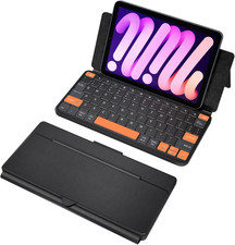 Universal Travel Keyboard Plus, New Dual Bluetooth Portable Keypad with 7-Color picture