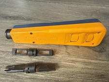 Fluke Networks D814 Impact Punchdown Tool w/ EverSharp 66 110 Blade Hook Spudger picture
