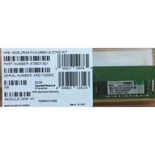 P06773-001 879507-B21 879527-091 HPE 2RX8 16GB DDR4 PC4-2666V UDIMM ECC Memory picture