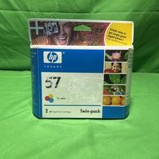 HP 57 Tri-Color Inkjet Print Cartridges Twin Pack picture