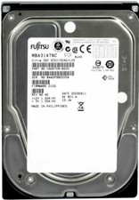 HARD DRIVE FUJITSU MBA3147NC 147GB 15000RPM SCSI 80-PIN 16MB CACHE 3.5'' inch picture