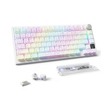 ATTACK SHARK X820 Ultra Wireless Mechanical Keyboard with TFT Smart... Fast Ship picture