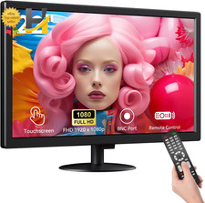 22” Full HD Touch Monitor 10 Point Capacitive Touch HDMI VGA BNC Built In Speake picture