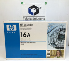 NEW Genuine HP 16A Q7516A Black Toner Cartridge for Laserjet 5200 UNOPENED BOX picture