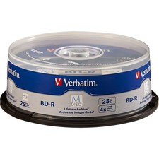 Verbatim M-Disc BD-R 25GB 4X with Branded Surface - 25pk Spindle picture