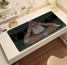 Big Lez Show Sassy XL Mouse Pad Gaming + PC Desk Mat Sassy The Sasquatch Smoking picture