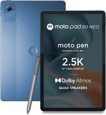 MOTOROLA Pad 60 Neo Blue (4GB RAM 128 GB ROM) 11 inch with Wi-Fi Only Tablet . picture