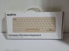 NORTH Compact Wireless Keyboard Round Low Profile Keys picture