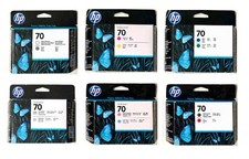 6 x Printhead HP Designjet Z3100 / No. 70 C9405A C9406A C9407A C9409A C9410A Set picture