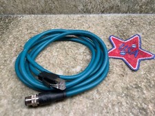 Lonlonty M12 4 Pin to RJ45 Shielded Cable Cat6 Industrial Field-wireable M12 ... picture