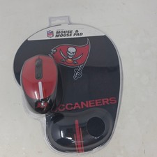 NFL Tampa Bay Buccaneers Wireless Mouse and Gel Mouse Pad Set SOAR NFL-MMP-BUC.E picture