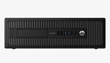 HP ProDesk Desktop PC for Office, Black, DisplayPort VGA Serial USB 2.0 RJ-45 picture