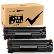 2PK CF279A 79A Black Toner Compatible For HP LaserJet Pro MFP M12a M12w M26a M26 picture