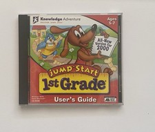 Jump Start 1st - Grade User's Guide - PC - CD - ROM - Educational Learning 2000 picture