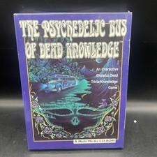Grateful Dead - The Psychedelic Bus Of Dead Knowledge - Rare Cover CD-ROM 1997 picture