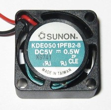 Sunon 20 mm - 5 V Fan - 10000 RPM - 10 mm Thick - 6