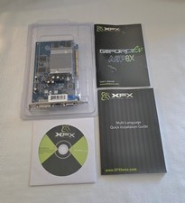 XFX GeForce FX 5200 256MB DDR AGP 8X Video Card PV-T34K-UAH3 w/ Manuals picture