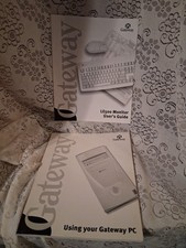 Gateway: Using Your Gateway PC & Monitor Users Guide LE500 2000 picture