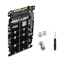 1pc M.2 NVME SSD Key M + NGFF SATA SSD Key B to U.2 SFF-8639 Adapter Module picture