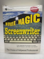 Vintage screenplay system movie Magic screenwriter Program  picture