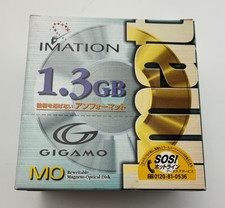 [ New ] IMATION GIGAMO MO 1.3GB Magneto Optical Disk lot of 5 260927 picture