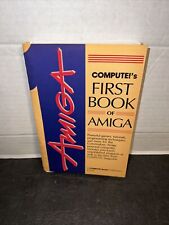 Compute's First book of Amiga Vintage 1986 Rare Book picture