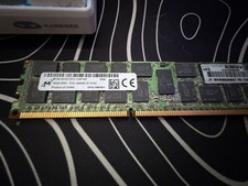Micron 16GB 2Rx4 PC3-14900R DDR3 1866 ECC Server Memory MT36JSF2G72PZ-1G9E1HG picture
