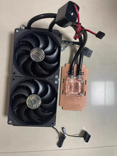 Tesla V100 240mm Pure Copper Radiator All-Copper Cooling for GPU Water Cooling. picture