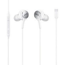 4XEM USB-C AKG Earphones with Mic and Volume Control (White) (4xsamearakgcw) picture