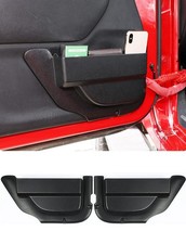 Front Door Storage Pockets for 2011-2018 Jeep Wrangler JK 2 PCS picture