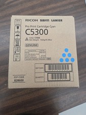 OEM New Sealed Genuine Ricoh EDP 828600 Pro C5300 Cyan Toner Cartridge picture