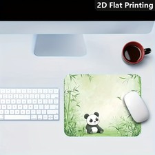High-Resolution Panda Bamboo Forest Mouse Pad for  Desktop Decoration – Unique picture